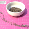 fiori-essiccati-di-lavanda in una ciotola
